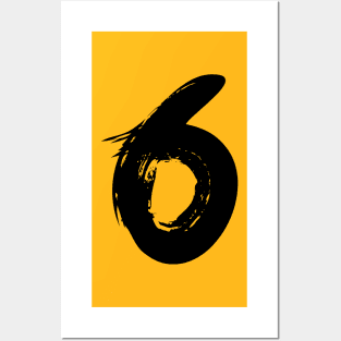 Number 6 Posters and Art